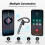 Auricolari in-ear Elleryy per cellulari con doppio microfono, neri 7
