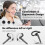 Auricolari in-ear Elleryy per cellulari con doppio microfono, neri 5