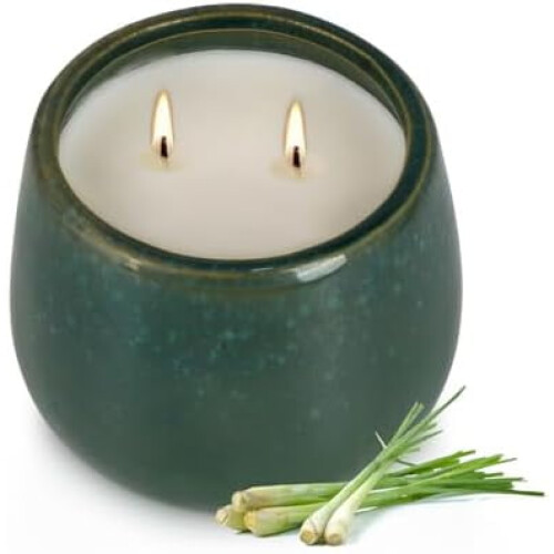 Κεραμική κούπα Citronella Candle για εξωτερικούς χώρους και εσωτερικούς χώρους 1