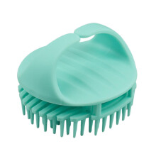 Cepillo para el cuero cabelludo GROFRY – Diseño hueco, abundante espuma, secado rápido, cerdas densas, mango cómodo, verde oscuro