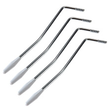 sztuki 5 mm ramienia tremolo do gitary elektrycznej, pojedynczy drążek tremolo, vibrato, ramię tremolo, dźwignia korbowa (biała)