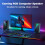 Ηχεία Gaming PC με Βελτιωμένα Μπάσα, Έλεγχο Έντασης, Τροφοδοσία USB 2.0Stereo, 3.5mm Aux – 6