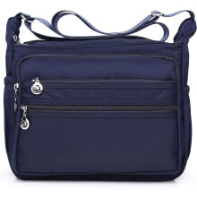 Nylon-Handtaschen für Damen, Handtaschen mit Taschen und Fächern, Handtaschen mit vielen Taschen, lässige Umhängetasche mit mehreren Fächern