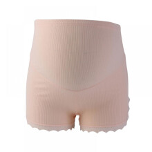 Weiche und nahtlose Umstands-Boyshorts aus Baumwolle für Damen, ideal für Kleider, mit Bauchstütze und zum Schutz vor Reibung an den Oberschenkeln