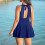 Μαγιό για γυναίκες Plus Size, Σετ μαγιό με φούστα σε στυλ μεγάλης συντηρητικής 6