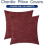 Capas de Almofada Decorativas de Natal 24x24 Polegadas, Pacote com 2, Capas de Almofada Aconchegantes em Chenille para Sofá, Cama, Sala de Estar, 5