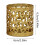 Gold Iron Geometric Candlestick Holder 1 Pack 3