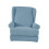 Stretch-Jacquard Ohrensesselbezug Blau 5
