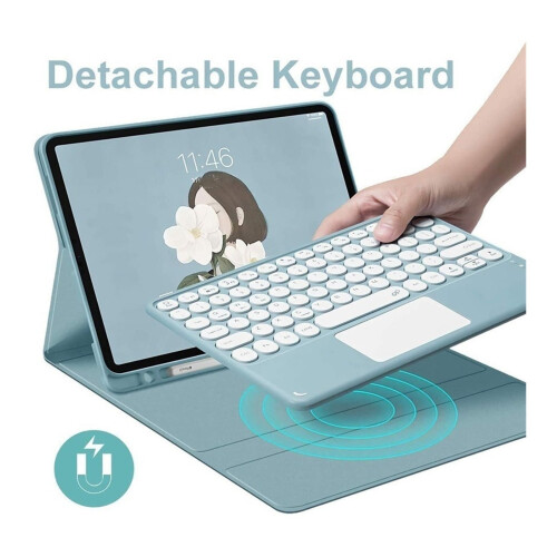 Πληκτρολόγιο Touchpad συμβατό με iPad Air5 & 4 (10,9 ιντσών) - Λεπτός & Κομψός Σχεδιασμός 1