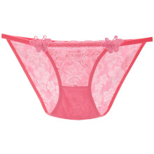Ropa interior de encaje para mujer, tangas invisibles sin costuras, tangas de talle bajo.