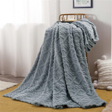 Plaid en flanelle ultra douce 120 x 200 cm – Microfibre, chaude, lavable en machine, pour le lit, le canapé, l'extérieur et le camping