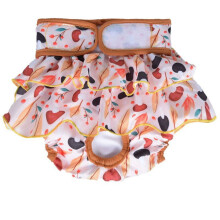 Reusable Dog Diapers for Females – Heat Cycle, Incontinence; Fits Small/Medium/Large Dogs; Compatible with Disposable Pads