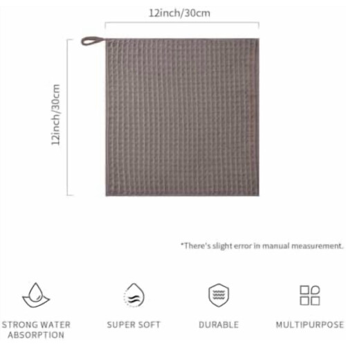 Barista Mikrofasertuch, 4er-Pack, Braun, 30 x 30 cm 1
