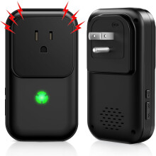 Stroomuitvalalarm voor vriezer/koelkast, 7 sirenes, instelbaar van 0-110 dB, LED-indicator, 12-uurs alarm – compatibel met dompelpompen en aquariums