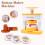 BETTERLIFE DIY Μηχανή δημιουργίας κουμπιών με καρφίτσες και κονκάρδες για δώρα για τα 5