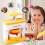 BETTERLIFE DIY Μηχανή δημιουργίας κουμπιών με καρφίτσες και κονκάρδες για δώρα για τα 4