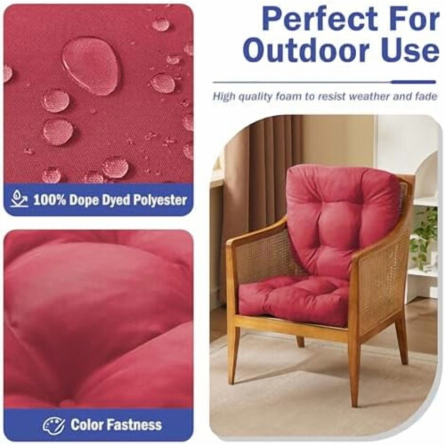 Dynor för utomhusstolar 40x43x13 cm, 2-pack 1