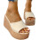 Γυναικεία σανδάλια Shldybc με πλατφόρμες, slippers, μποέμ σανδάλια, causal flatform, ανοιχτά 1