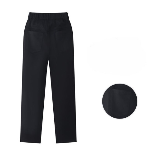 Jungen-Freizeithose für die Schule, elastischer Bund, 32 Zoll 2