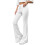 Calça Palazzo Feminina Slim Reta com Cintura Elástica 1