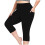 Γυναικείο παντελόνι γιόγκα Capri 7/8 Plus Size – Γρήγορο στέγνωμα, ψηλόμεσο, έλεγχος 1