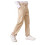 Pantalon d'uniforme kaki pour garçon, taille élastique, coupe extensible 5