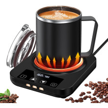 Elektrische koffiekopjeswarmerset met roestvrijstalen mok van 473 ml (16 oz)