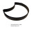 OUNONA Crescent Shape Pavement Form Reusable Trail Form Form for Garden 2