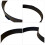 OUNONA Crescent Shape Pavement Form Reusable Trail Form Form for Garden 4
