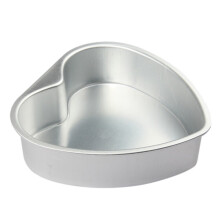 1 Forma Criativa de Bolo em Formato de Coração de 20 cm (8 polegadas) para Fazer Bolos em Casa