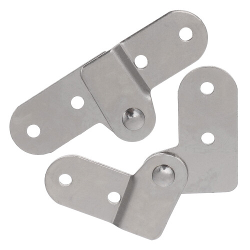 Charnière de biellette de direction pour échelle, robuste, 2 pièces 2