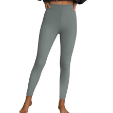 Pantaloni da yoga elasticizzati a vita alta da donna – Tessuto morbido in seta di latte spazzolata, leggings aderenti per allenamento e corsa,