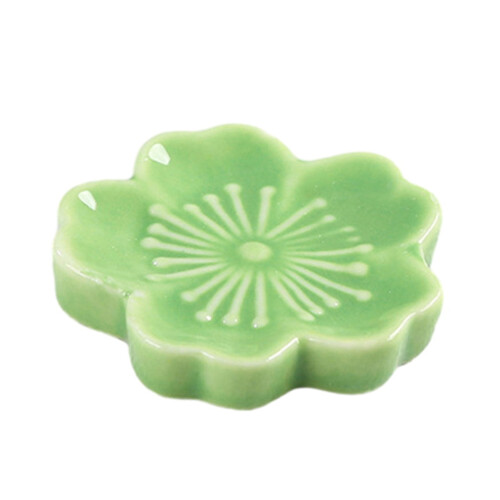 Βάση Chopstick Rest Sakura σε σχήμα κεραμικής βάσης Chopstick, ευέλικτη βάση για επιτραπέζια 2