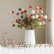Plantas artificiais de outono com hastes longas para vasos, decoração de casamento/jardim/escritório/casa/Ação de Graças – Compatíveis com