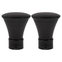 Worgeous2pcs Ανταλλακτικά καπάκια για διακοσμητικά αξεσουάρ για κουρτινόξυλα για