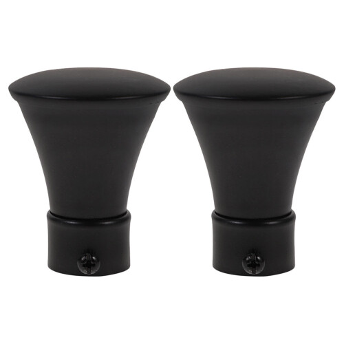 Worgeous2pcs Ανταλλακτικά καπάκια για διακοσμητικά αξεσουάρ για κουρτινόξυλα για