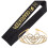 Tiara de formatura elegante em metal dourado, conjunto de 160,00 x 3,74 x 0,04 polegadas. 5