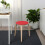 Ronde stoelkussens 38 cm, 2 stuks, polyester 4