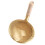 Golden Brass Kitchen Spoon Ergonomic Handle 7.5 inches 4