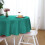 Elegant Round Tablecloth – Durable Polyester, Easy Clean, Versatile for Home, Restaurants & Pubs 4