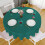 Elegant Round Tablecloth – Durable Polyester, Easy Clean, Versatile for Home, Restaurants & Pubs 6