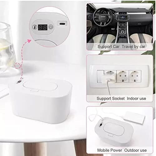 Digitale babydoekjesverwarmer met instelbare temperatuur 1