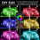 100 LED Έξυπνα Φώτα Νεράιδας, 33 πόδια RGB που Αλλάζουν Χρώμα, Εφαρμογή & 2