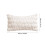 Housse de coussin matelassée blanche en forme de cœur, polyester, 50 x 40 cm 3