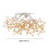 30Iron Star String Lights – Alb cald, 300 cm 3
