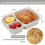 4-Pack 3-Compartment Wheat Straw Bento Boxes 2