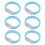 Conjunto de 6 pulseiras LED que mudam de cor, acessórios infantis para aniversários e shows. 1