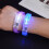 6 bracelets en acrylique à LED changeant de couleur 2
