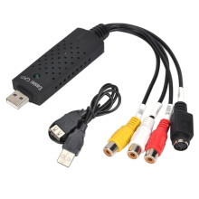 Pro USB 2.0 Video Easycap TV DVD VHS Capture Card Audio AV Adapter voor computer