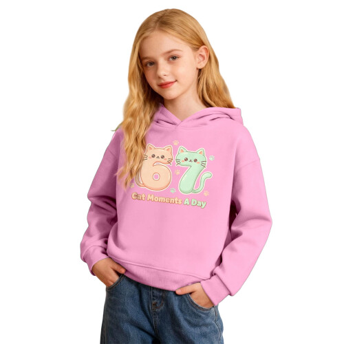 67Hoodie Παιδικό Φούτερ Six Seven Meme Χριστουγεννιάτικο Casual Μακρυμάνικο Φούτερ με 2